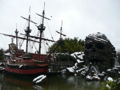 Adventureland pirate ship
