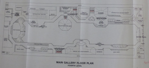 Main gallery fourth floor plan