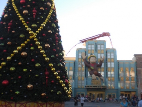 Universal Studios Christmas Tree