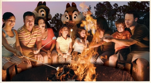 Chip and Dale's Campfire