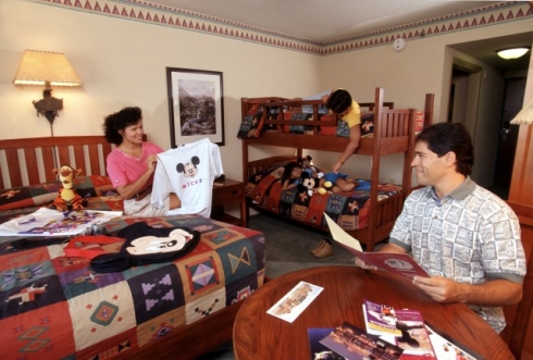 Disney's Wilderness Lodge room