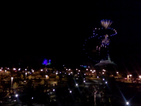 Fireworks From Contemporary Resort