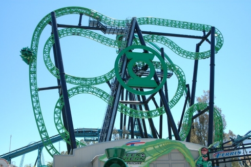 Green Lantern First Flight coaster