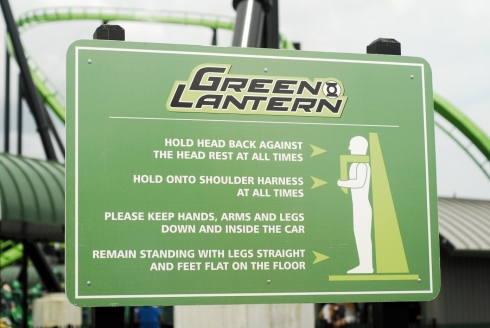 Green Lantern boarding instructions