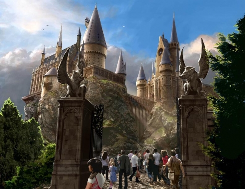 Hogwarts Castle at the Wizarding World of Harry Potter