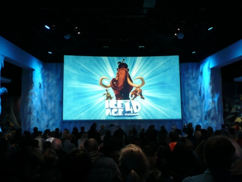 Ice Age 4-D screen