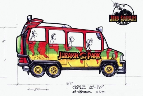 Jurassic Park safari ride