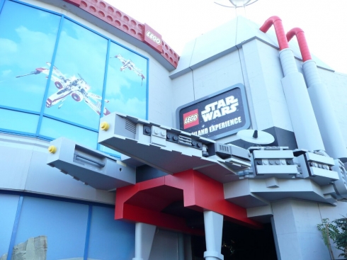 Star Wars Miniland entrance