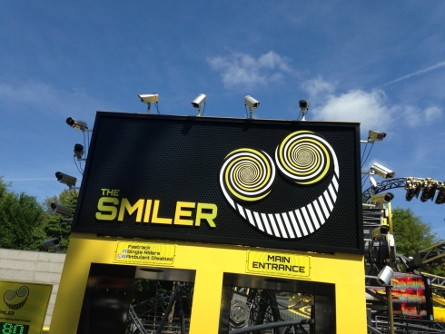 The Smiler entrance