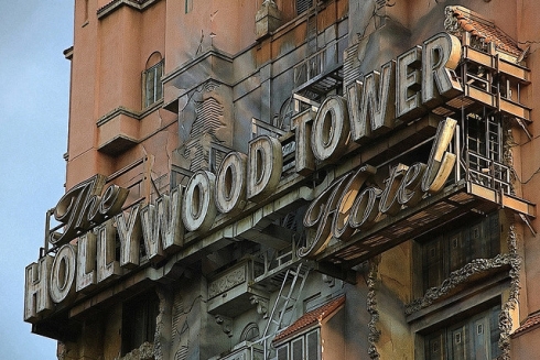 Tower of Terror close-up