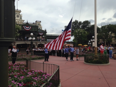 Main Street Flag Retreat