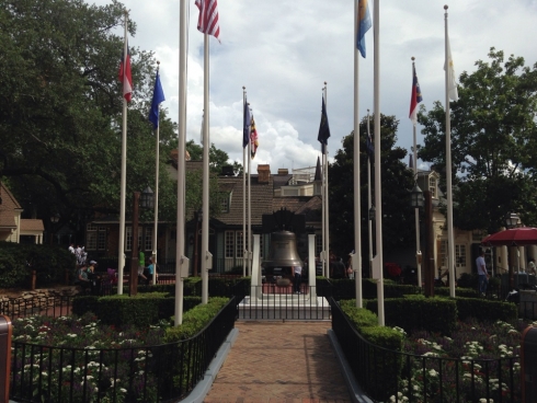 Liberty Bell Court of Flags