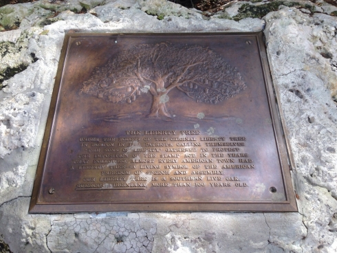 Liberty Tree Plaque