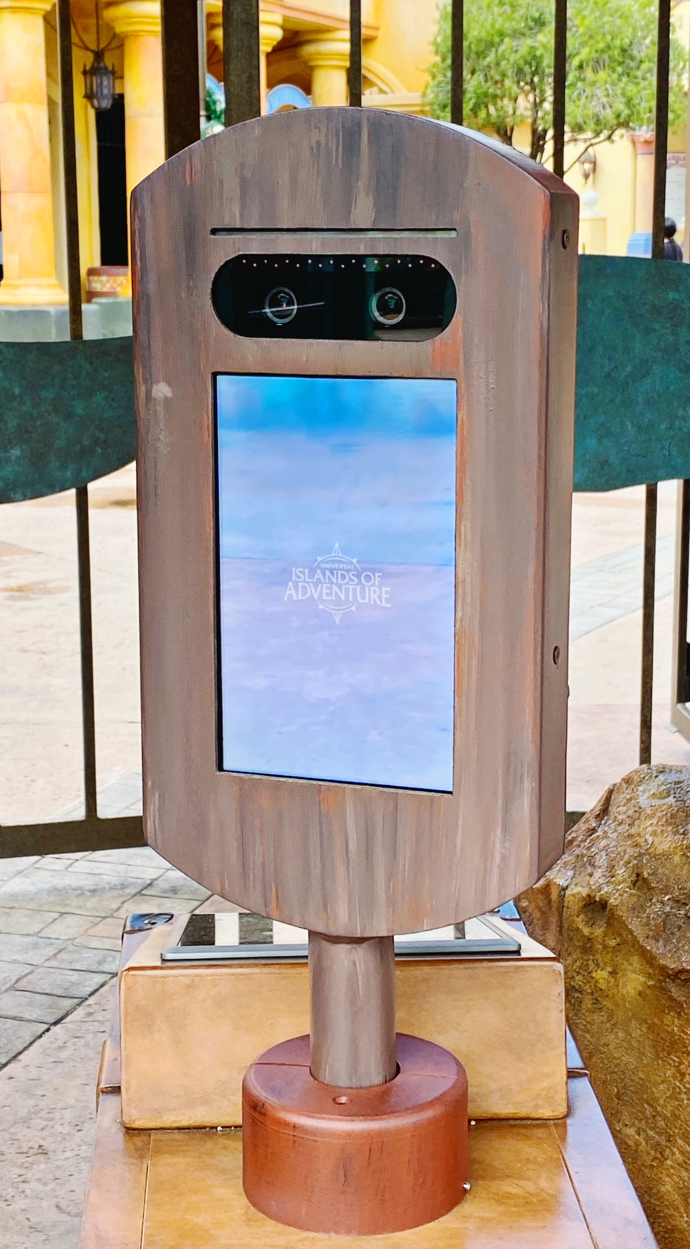 Facial Scanner at Islands of Adventure
