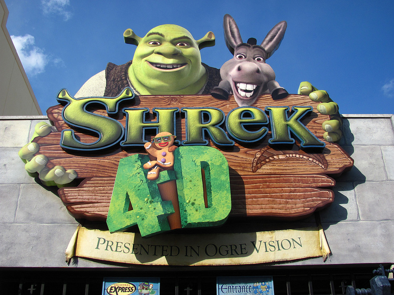 Shrek 4D, Universal