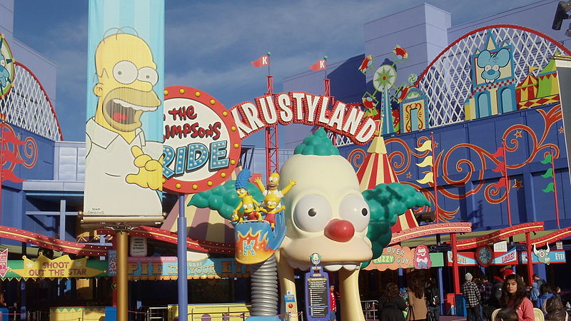 Simpsons. Universal Studios