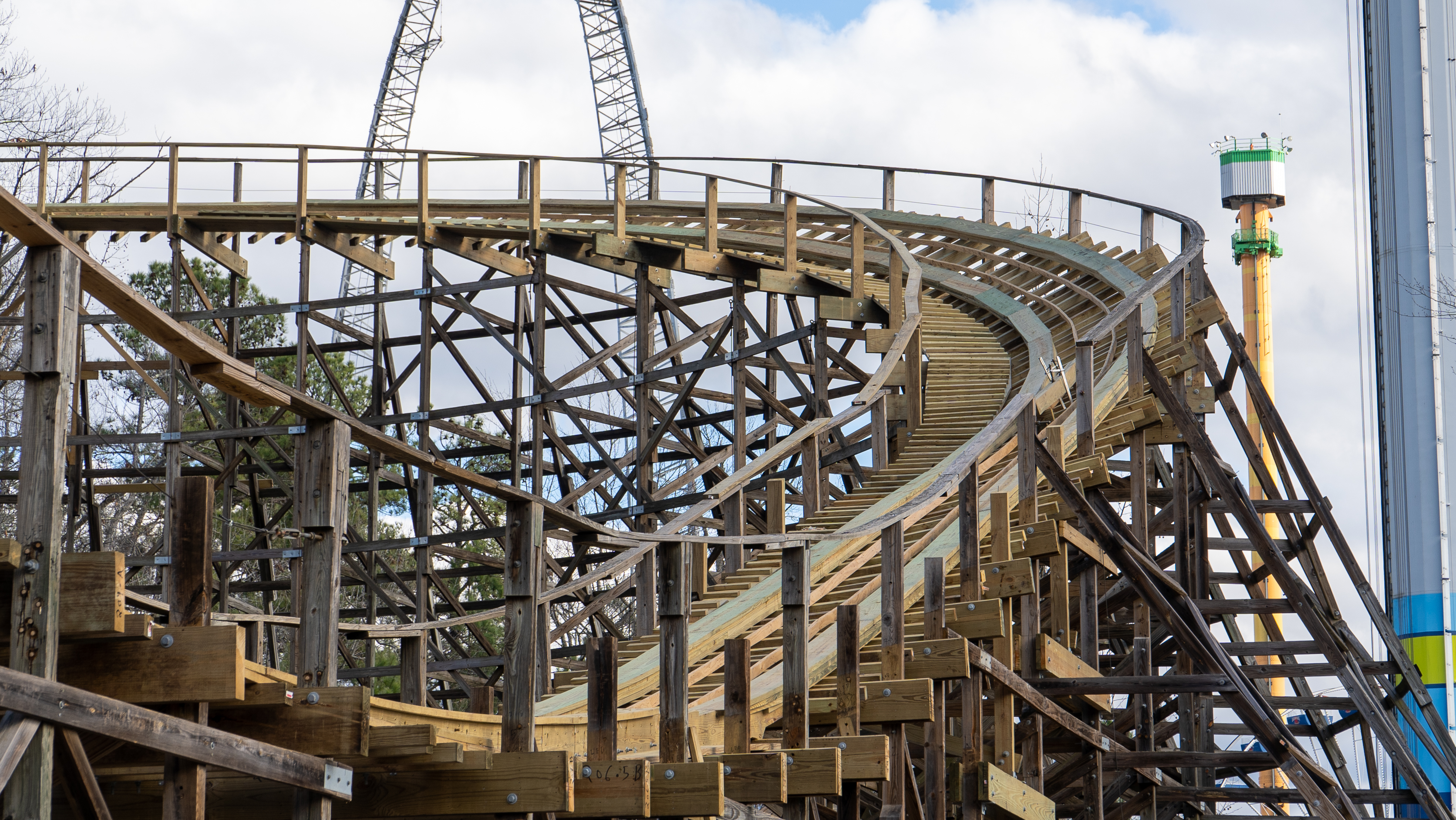 The Grizzly - Updated Track Curve - Kings Dominion