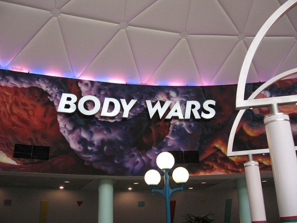 Body Wars sign
