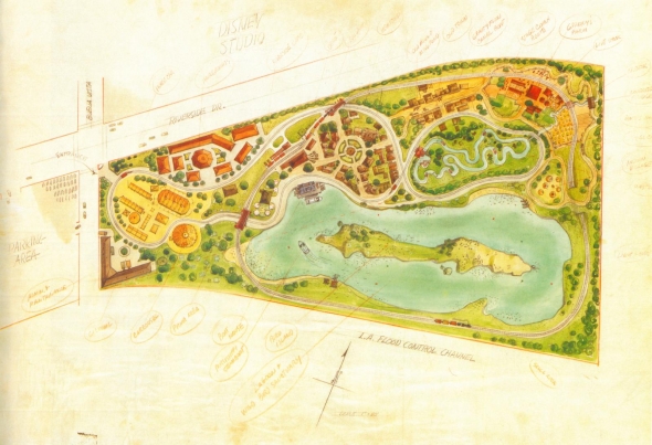 Mickey Mouse Park plan