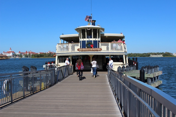 Disney boat transportation
