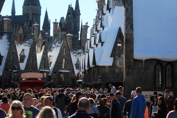 The Wizarding World packed with guests