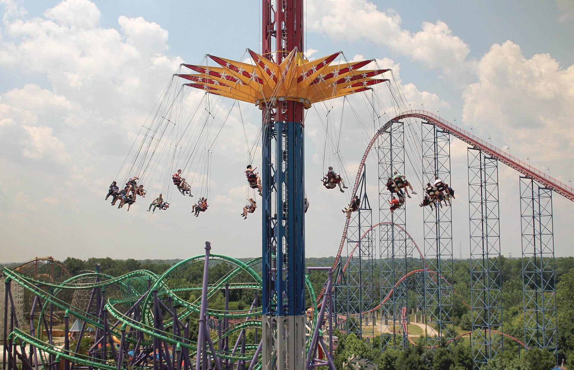 Six Flags America Mitchellville, Maryland Reviews, Rides & Guide