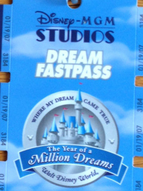 Dream Fastpass