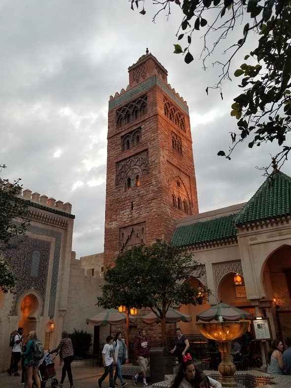 Tower in Morocco Pavilion