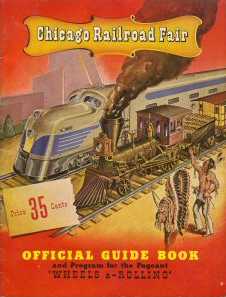 Chicago Railroad Fair guidebook