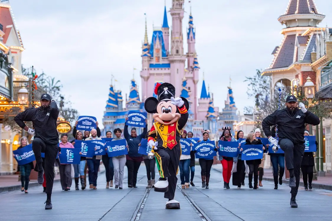 Disney Dreamers March with Mickey Mouse