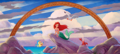 Little Mermaid mural