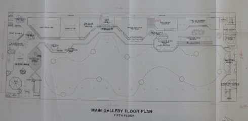 Main Gallery fifth floor plans