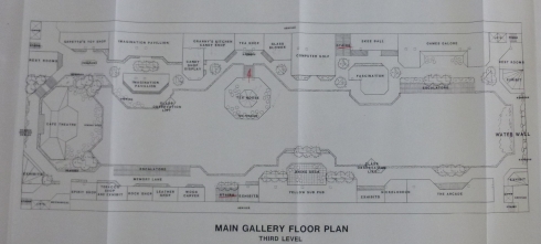 Main gallery third floor plan
