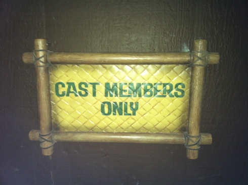 Cast Members only