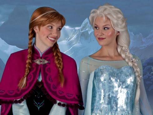 Frozen characters