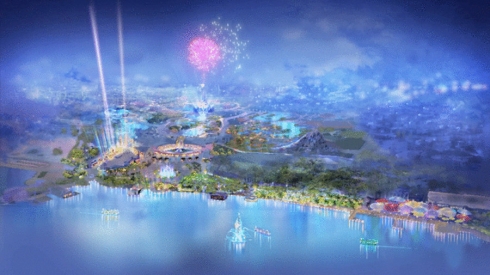 Shanghai Disneyland artwork