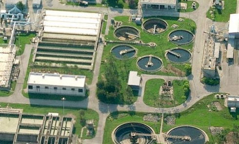 Wate water treatment plant