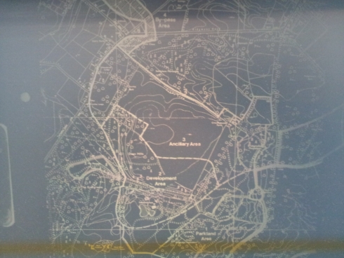 Woburn Abbey theme park site plan