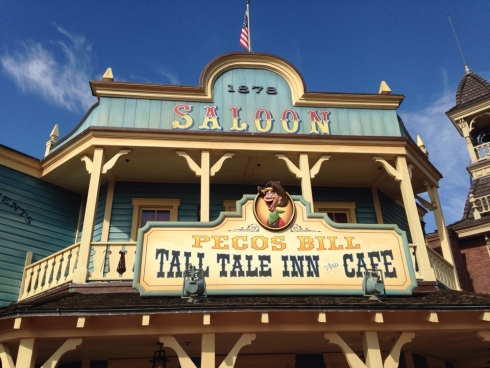 Pecos Bill Saloon Sign