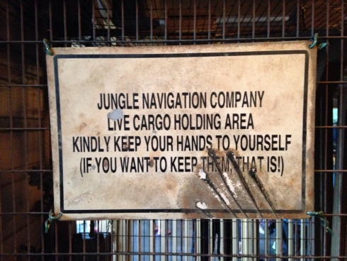 Jungle Cruise Live Cargo Area