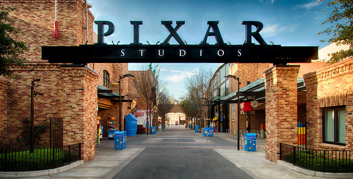 Pixar Place marquee