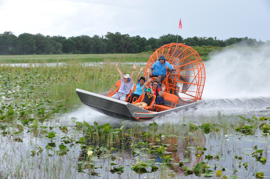 Boggy Creek Airboat Adventures in motion