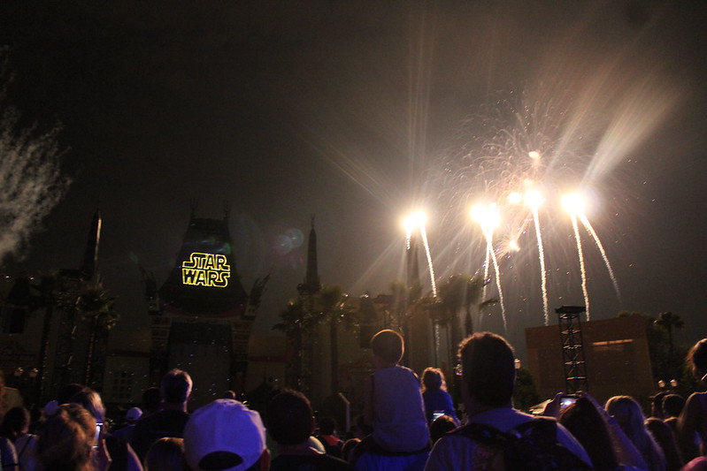 Star Wars fireworks