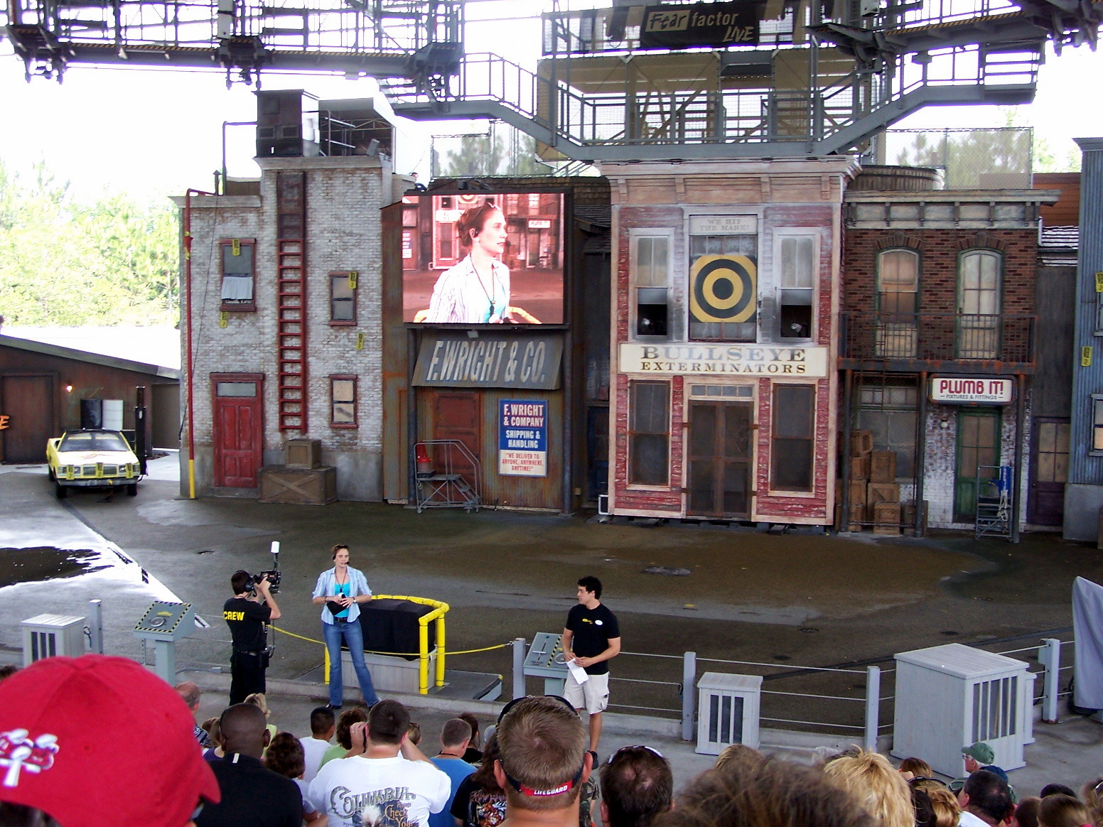 Fear Factor Live mid-show