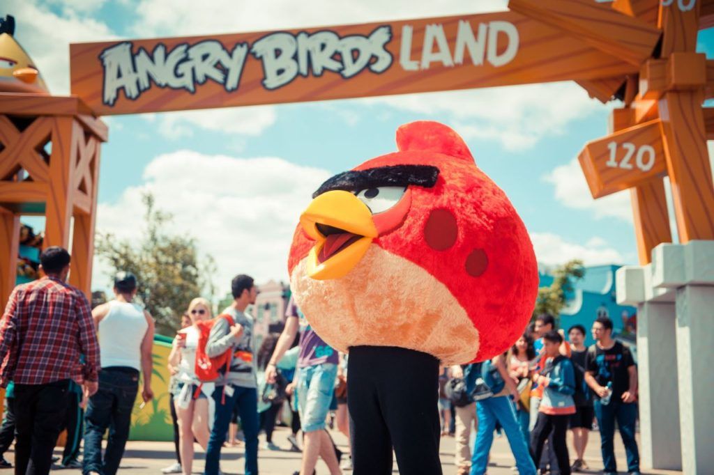 Angry Birds Land at Thorpe Park.