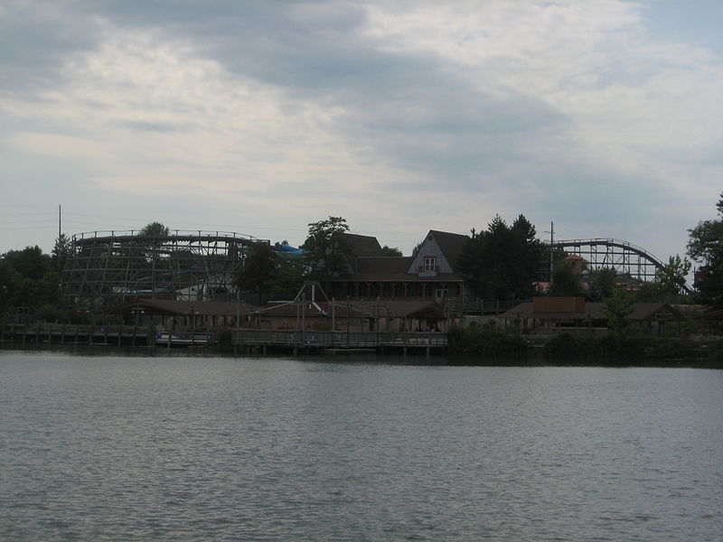 Geauga Lake with the Big Dipper in the Background