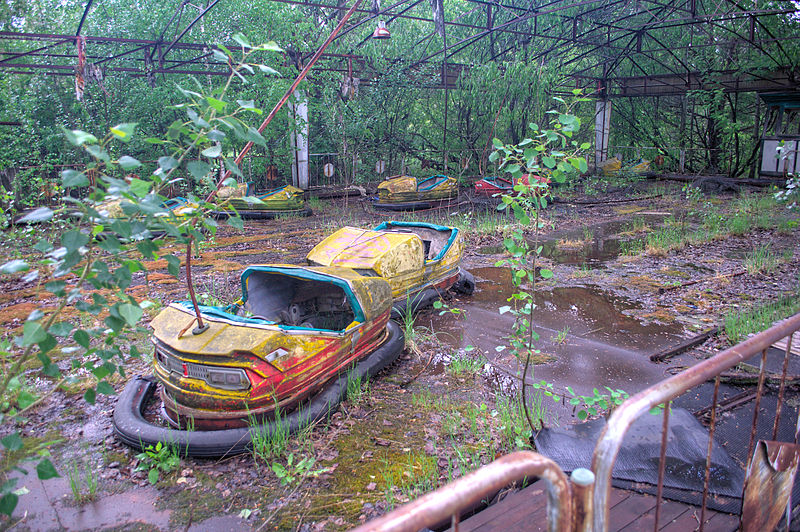 Abandoned Bumper Cars