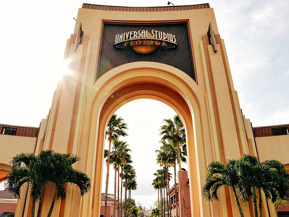 Universal Orlando Arches at Universal Studios Florida