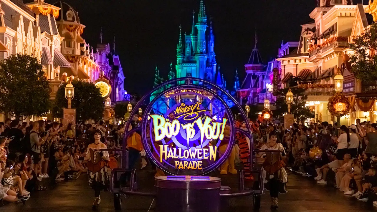 Boo To You Parade at Mickey's Not So Scary Halloween Party at Walt Disney World's Magic Kingdom