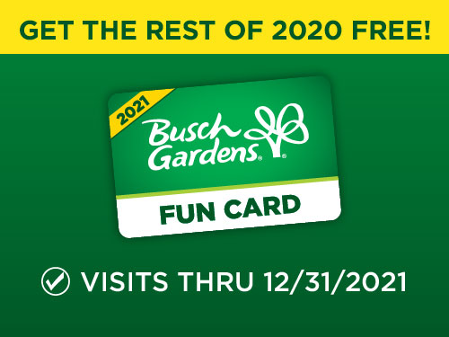 Busch Gardens Fun Card